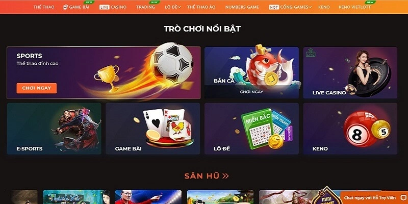 Dòng game casino Online thú vị